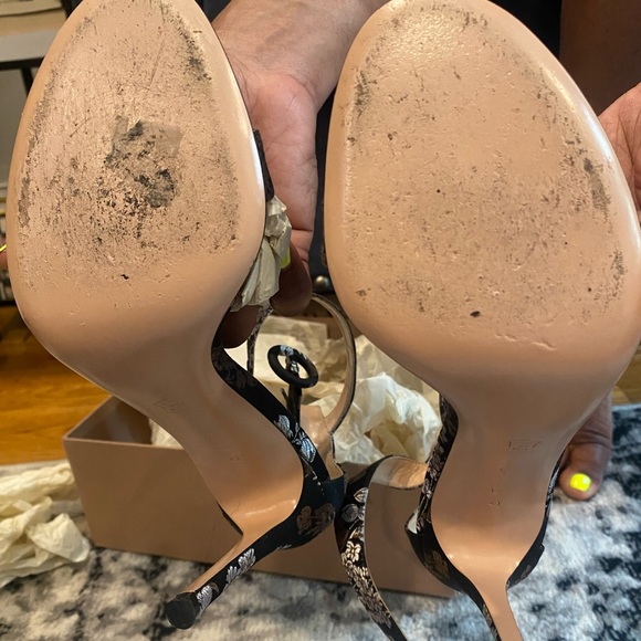 FINAL PRICE!!! Gianvito Rossi Brocade Heels - Picture 2 of 4